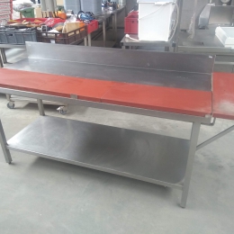 s/s table with Ertalon 